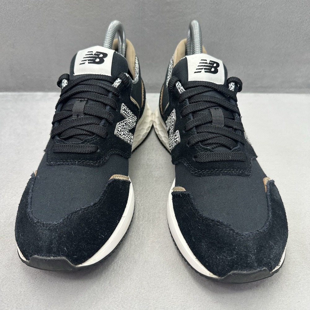 New Balance Fresh Foam X70 Womens Size 7.5 (B) Shoes Black Leopard Sneakers - Picture 2 of 8